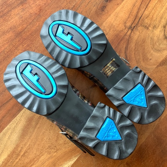 NIB Fluevog Unity Aimee plaid mary-janes size 9 - Picture 6 of 16